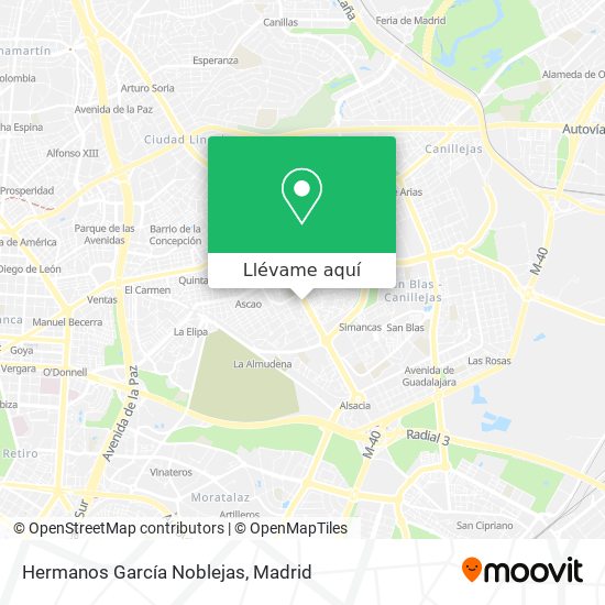 Mapa Hermanos García Noblejas