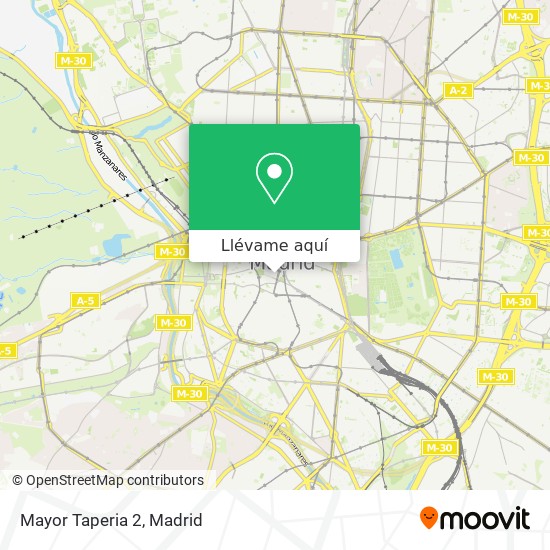 Mapa Mayor Taperia 2