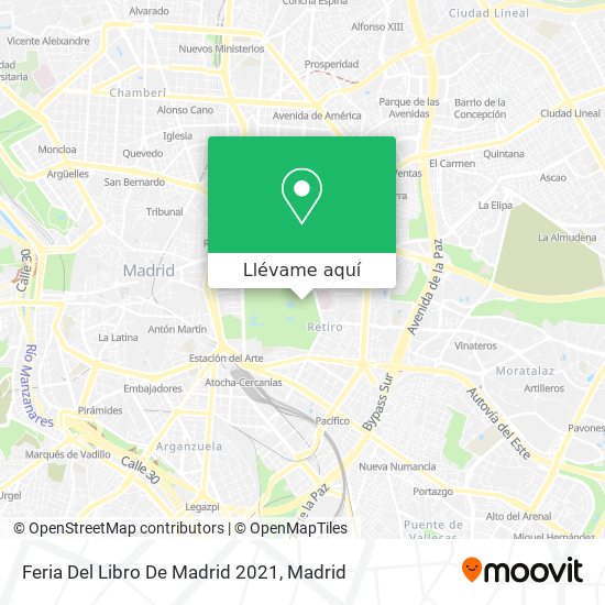 Mapa Feria Del Libro De Madrid 2021