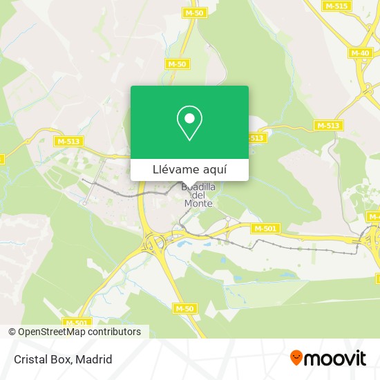 Mapa Cristal Box