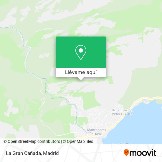 Mapa La Gran Cañada