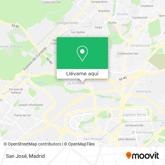 Mapa San José