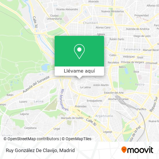 Mapa Ruy González De Clavijo