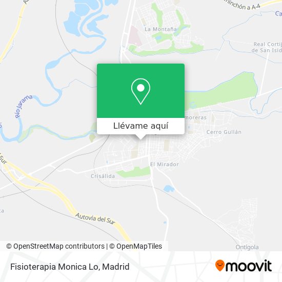 Mapa Fisioterapia Monica Lo