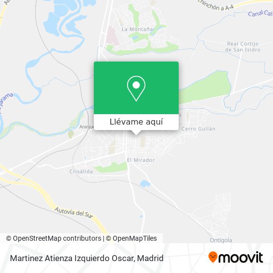 Mapa Martinez Atienza Izquierdo Oscar