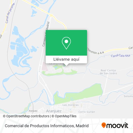 Mapa Comercial de Productos Informaticos