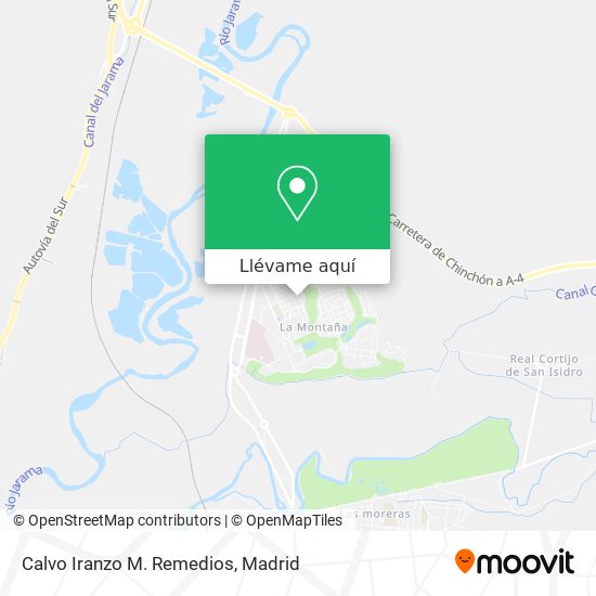 Mapa Calvo Iranzo M. Remedios