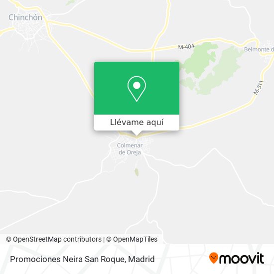 Mapa Promociones Neira San Roque