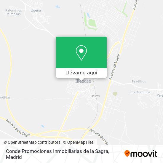 Mapa Conde Promociones Inmobiliarias de la Sagra