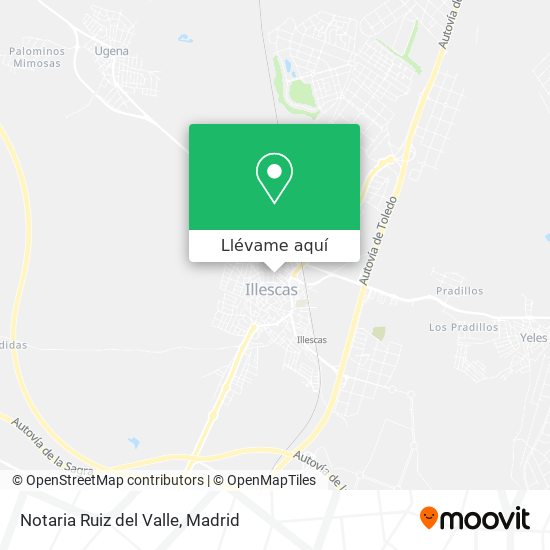 Mapa Notaria Ruiz del Valle