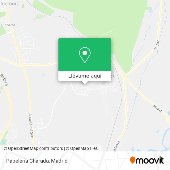Mapa Papeleria Charada