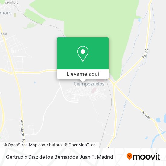 Mapa Gertrudix Diaz de los Bernardos Juan F.