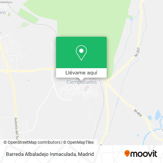 Mapa Barreda Albaladejo Inmaculada