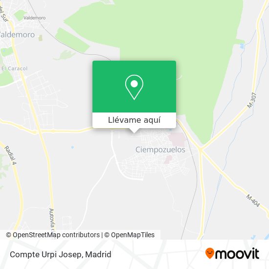 Mapa Compte Urpi Josep