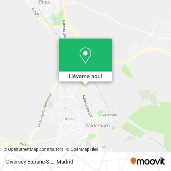 Mapa Diversey España S.L.