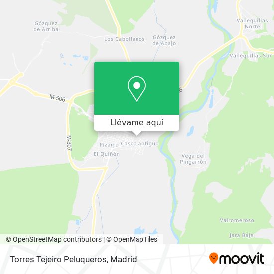 Mapa Torres Tejeiro Peluqueros