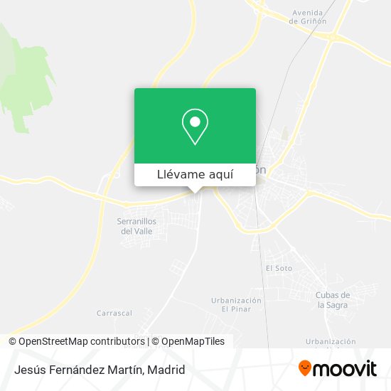 Mapa Jesús Fernández Martín