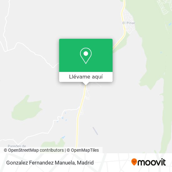 Mapa Gonzalez Fernandez Manuela