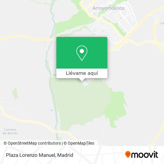 Mapa Plaza Lorenzo Manuel