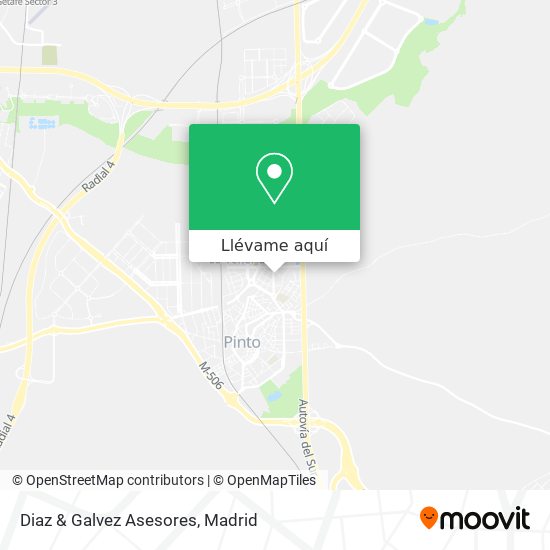 Mapa Diaz & Galvez Asesores