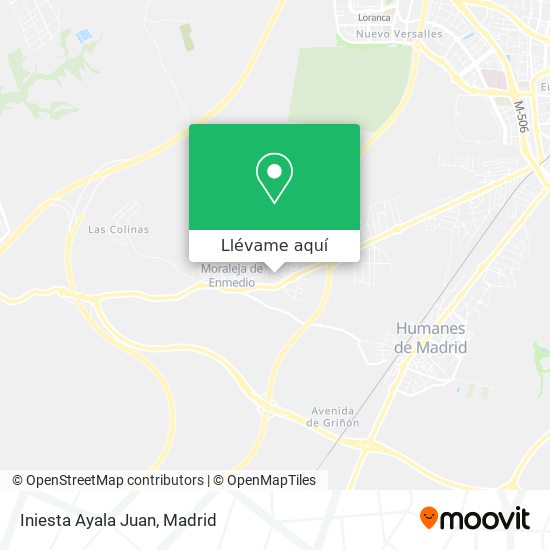 Mapa Iniesta Ayala Juan