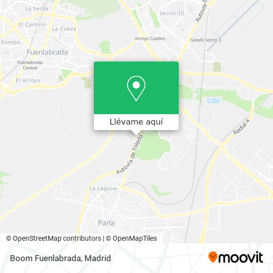 Mapa Boom Fuenlabrada