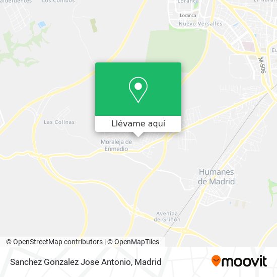 Mapa Sanchez Gonzalez Jose Antonio