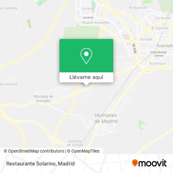 Mapa Restaurante Solarino
