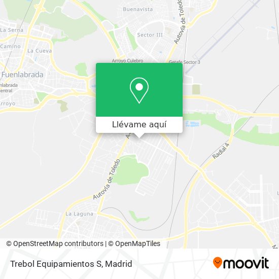 Mapa Trebol Equipamientos S