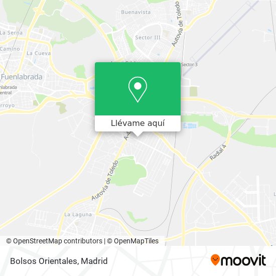 Mapa Bolsos Orientales