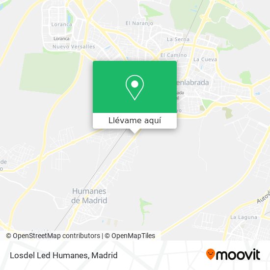 Mapa Losdel Led Humanes