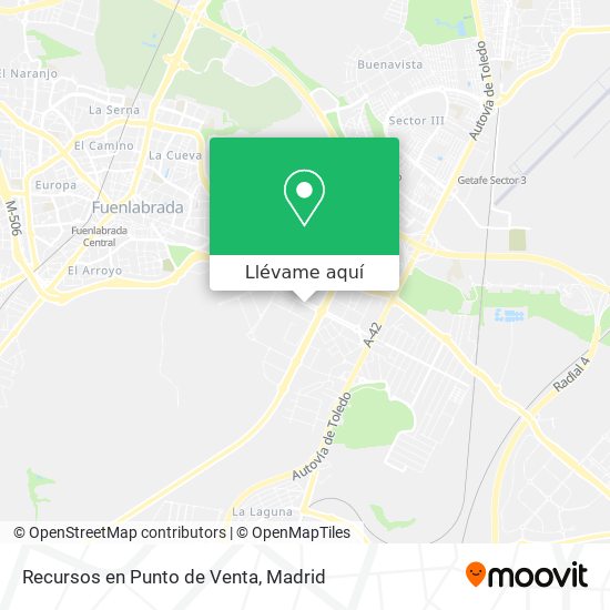 Mapa Recursos en Punto de Venta