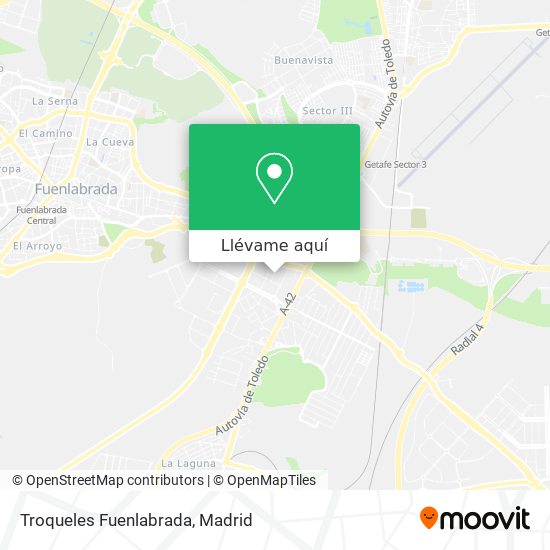 Mapa Troqueles Fuenlabrada