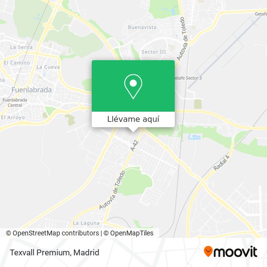 Mapa Texvall Premium