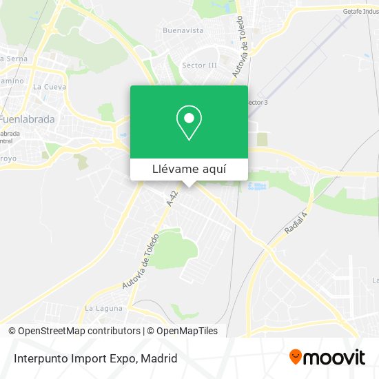 Mapa Interpunto Import Expo