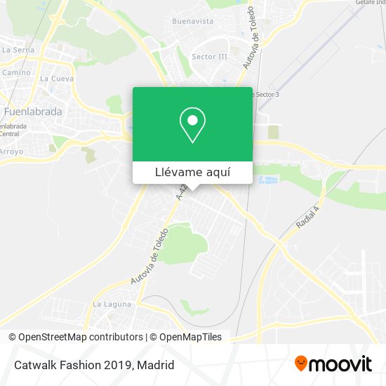 Mapa Catwalk Fashion 2019
