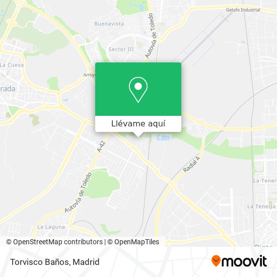 Mapa Torvisco Baños