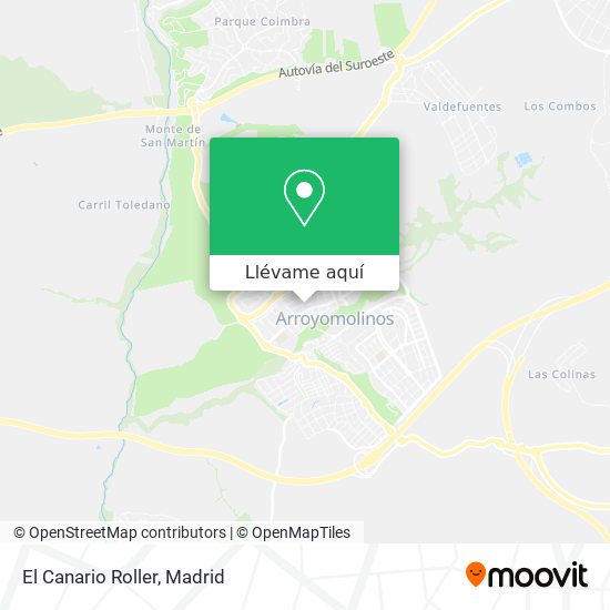 Mapa El Canario Roller