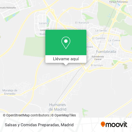 Mapa Salsas y Comidas Preparadas