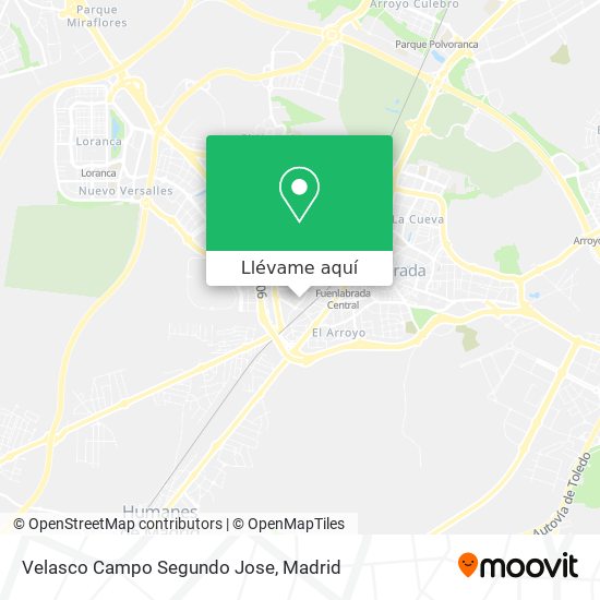 Mapa Velasco Campo Segundo Jose
