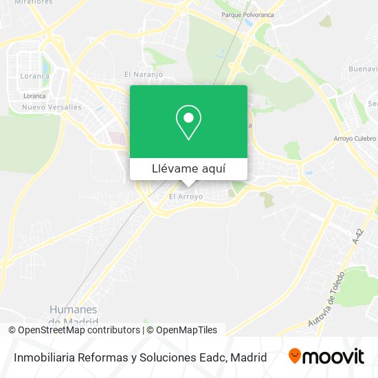 Mapa Inmobiliaria Reformas y Soluciones Eadc