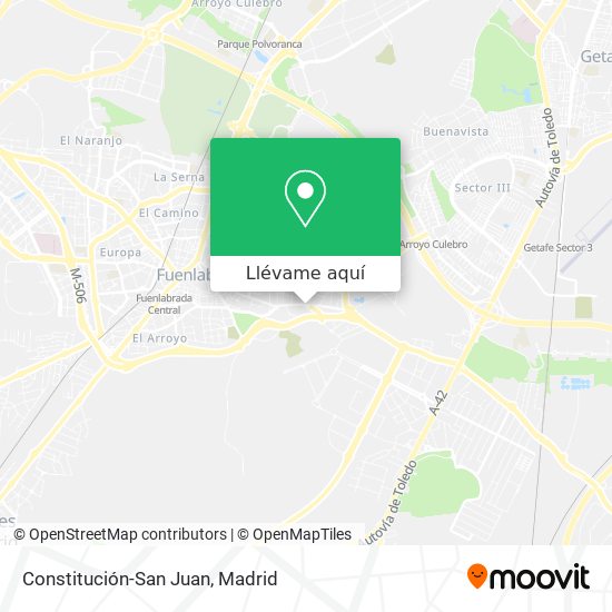 Mapa Constitución-San Juan