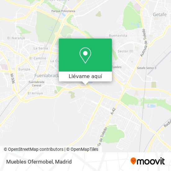 Mapa Muebles Ofermobel