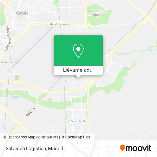 Mapa Salvesen Logística