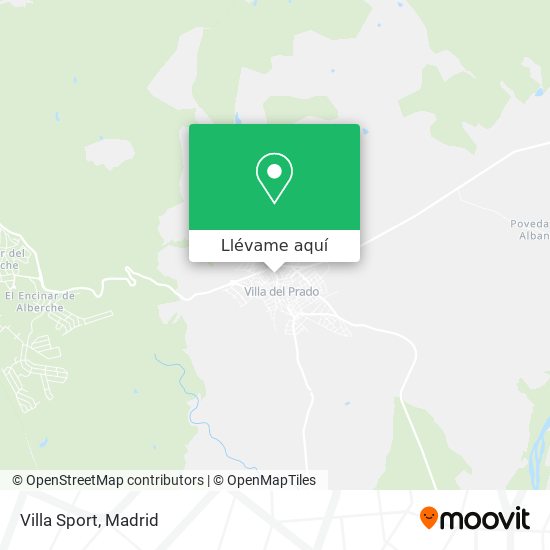 Mapa Villa Sport