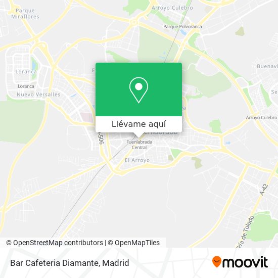 Mapa Bar Cafeteria Diamante