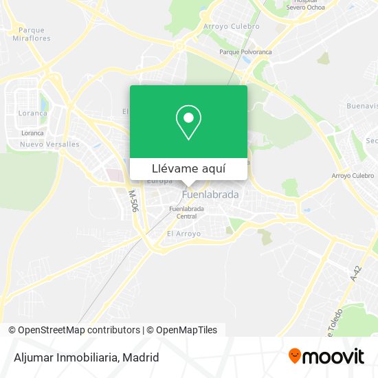 Mapa Aljumar Inmobiliaria