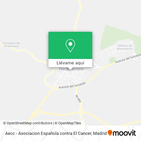 Mapa Aecc - Asociacion Española contra El Cancer