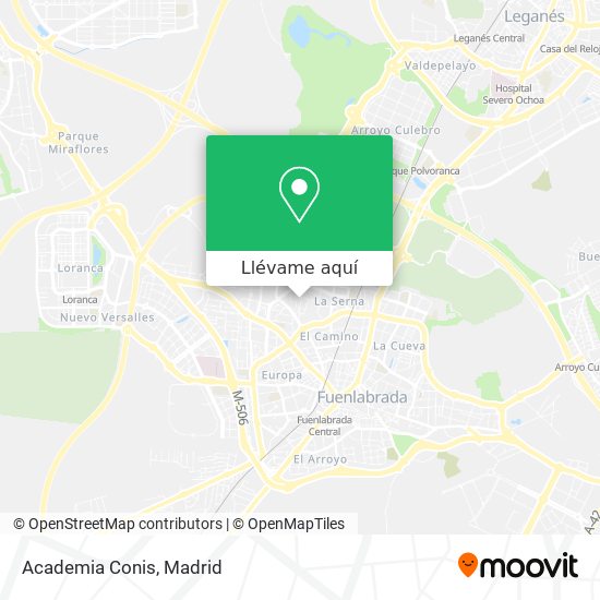 Mapa Academia Conis