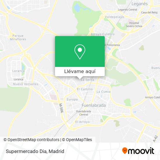 Mapa Supermercado Dia